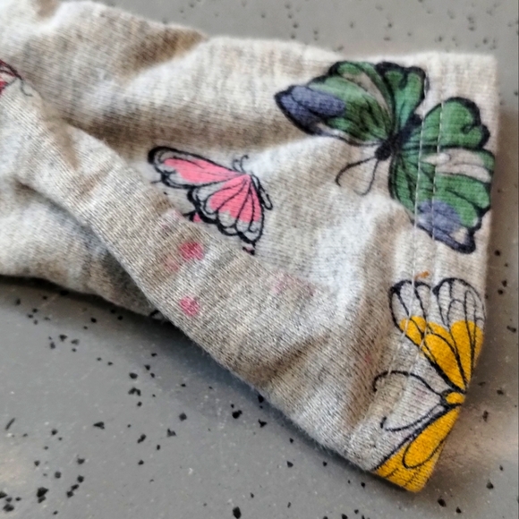 Carter’s Kid girl’s 4/5 dress long sleeves Multicolor Butterflies Fairy Core - Picture 3 of 10